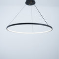One Ring Inside 80cm Chandelier-Black