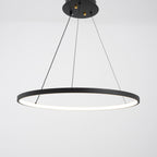 One Ring Inside Chandelier-Black