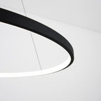 One Ring Inside Chandelier-Black