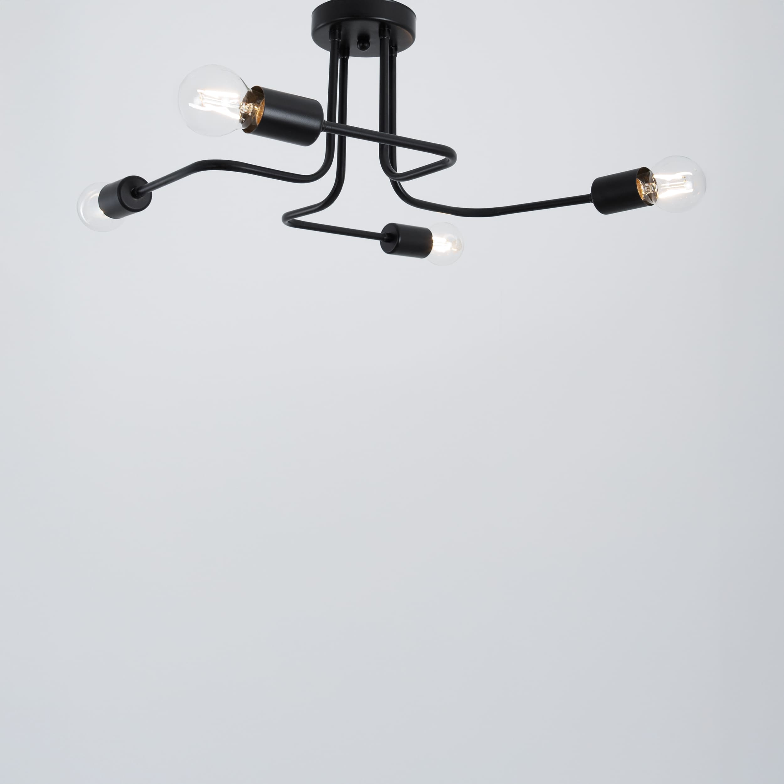 Hetler Chandelier-Black