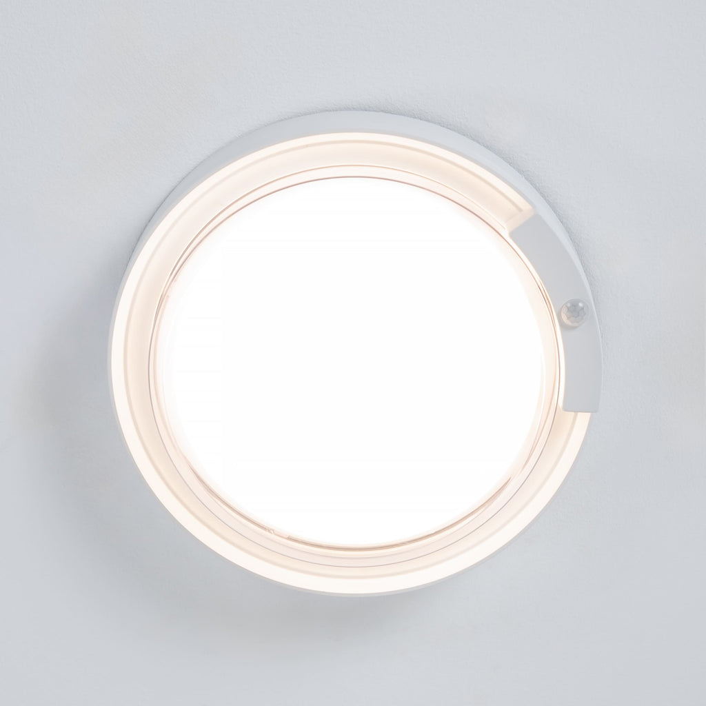Sensor Rounded Cow Eye-White